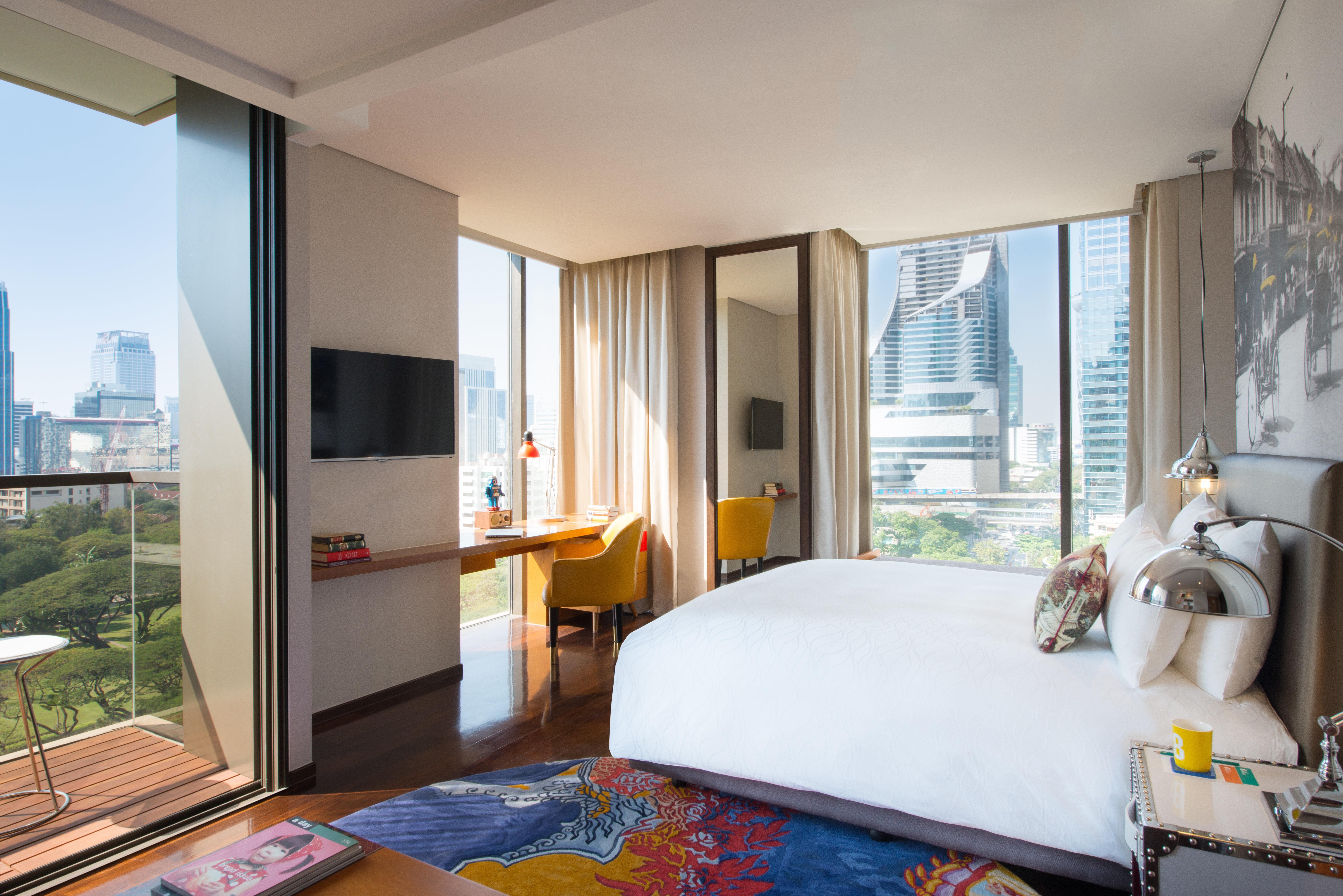 Hotel Indigo Bangkok Wireless Road By Ihg Екстериор снимка Deluxe Room