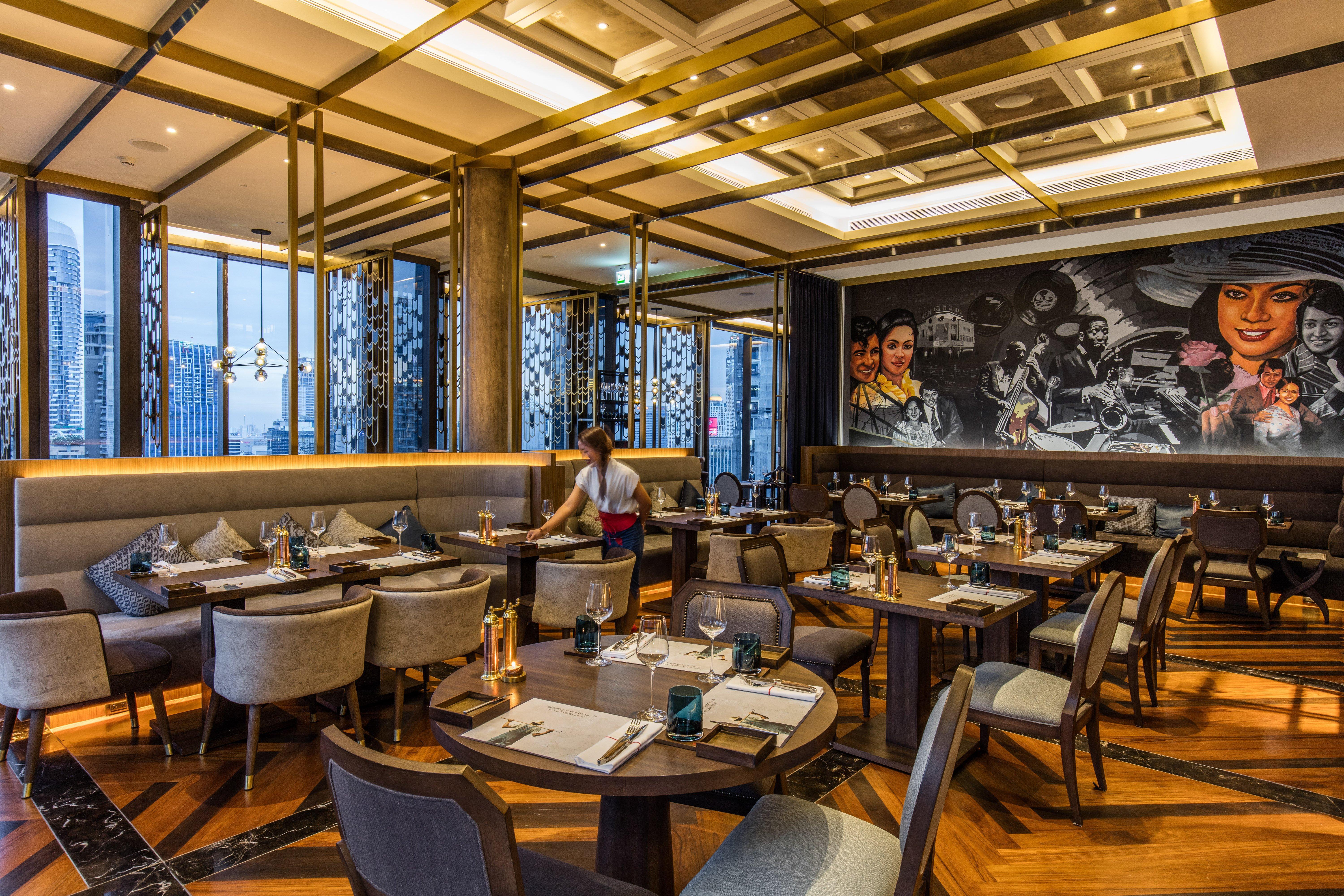 Hotel Indigo Bangkok Wireless Road By Ihg Екстериор снимка The interior of the restaurant