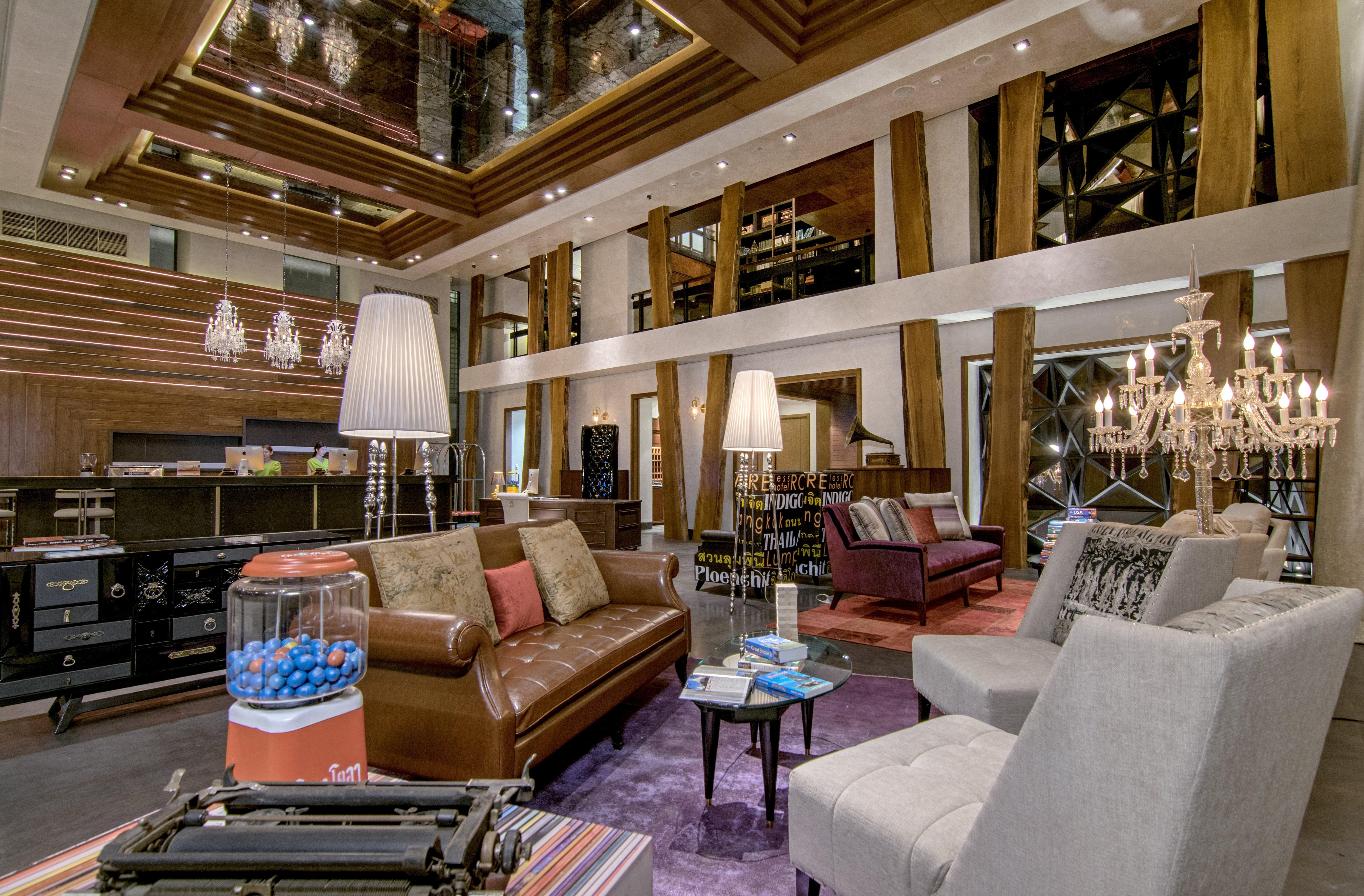 Hotel Indigo Bangkok Wireless Road By Ihg Екстериор снимка The lobby of the hotel