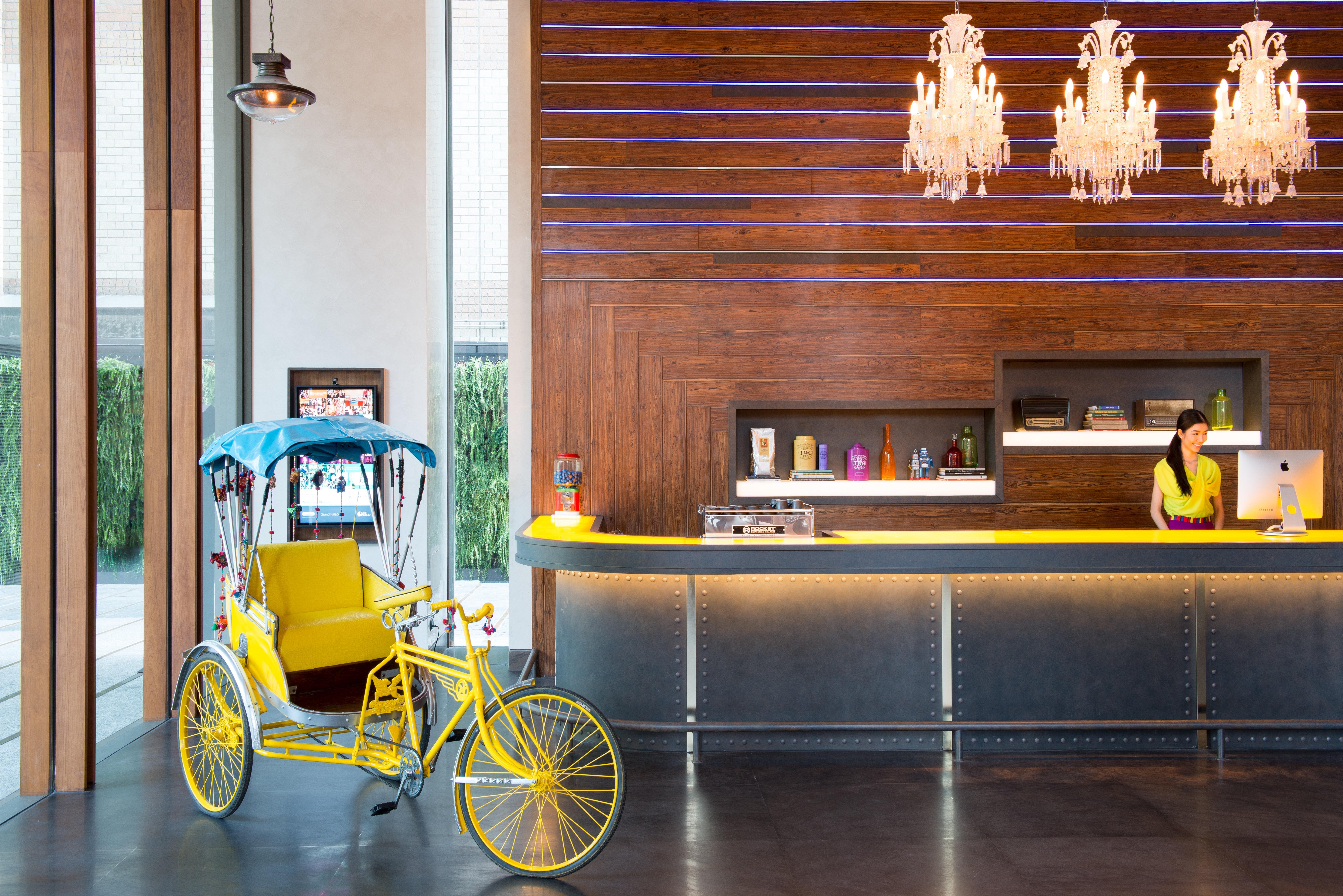 Hotel Indigo Bangkok Wireless Road By Ihg Екстериор снимка The lobby of the hotel