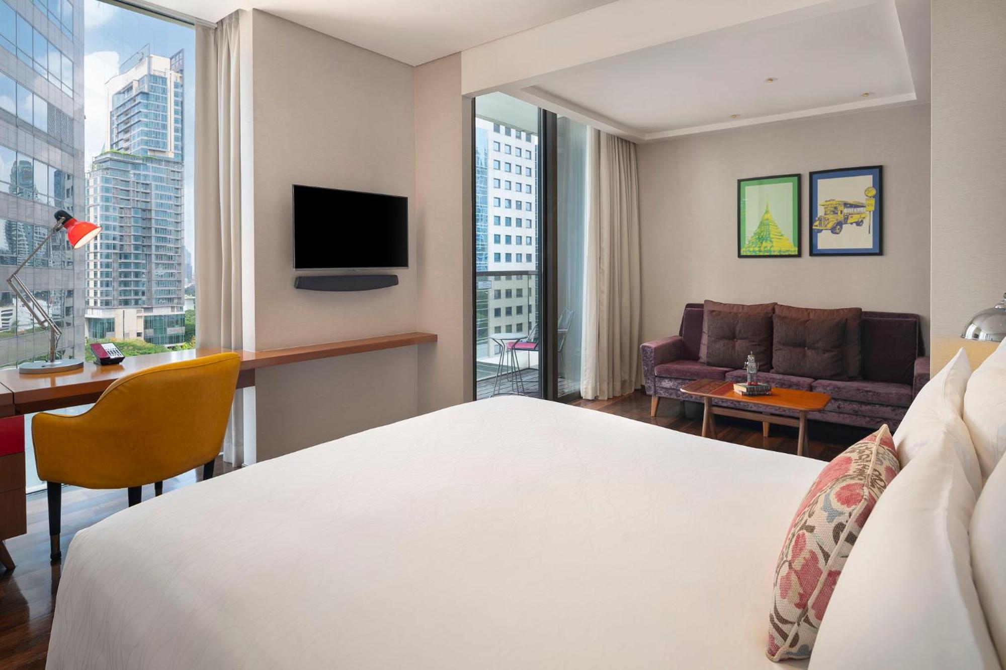 Hotel Indigo Bangkok Wireless Road By Ihg Екстериор снимка