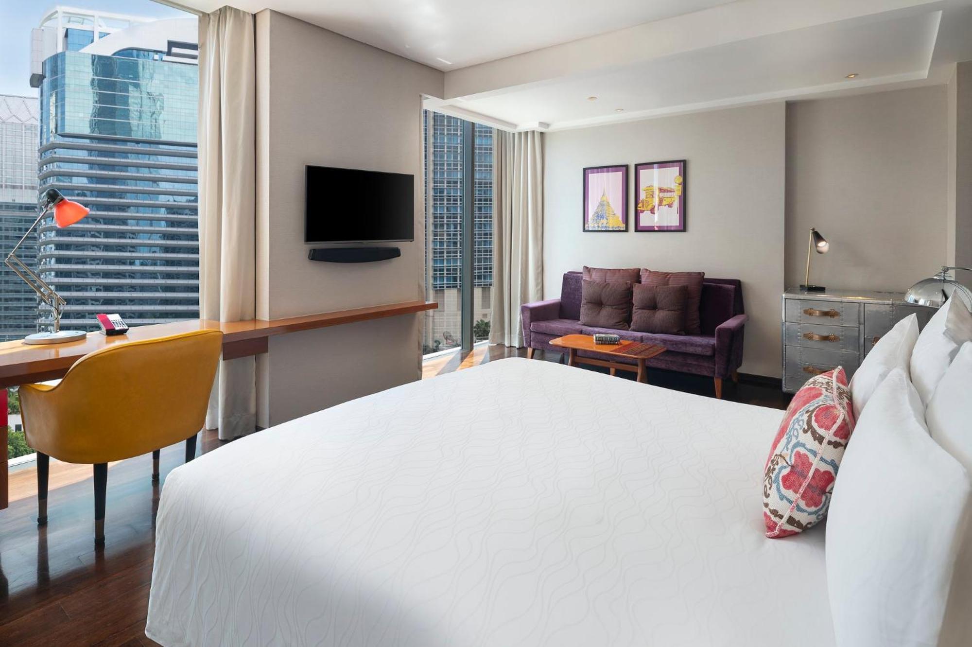 Hotel Indigo Bangkok Wireless Road By Ihg Екстериор снимка A room at the hotel
