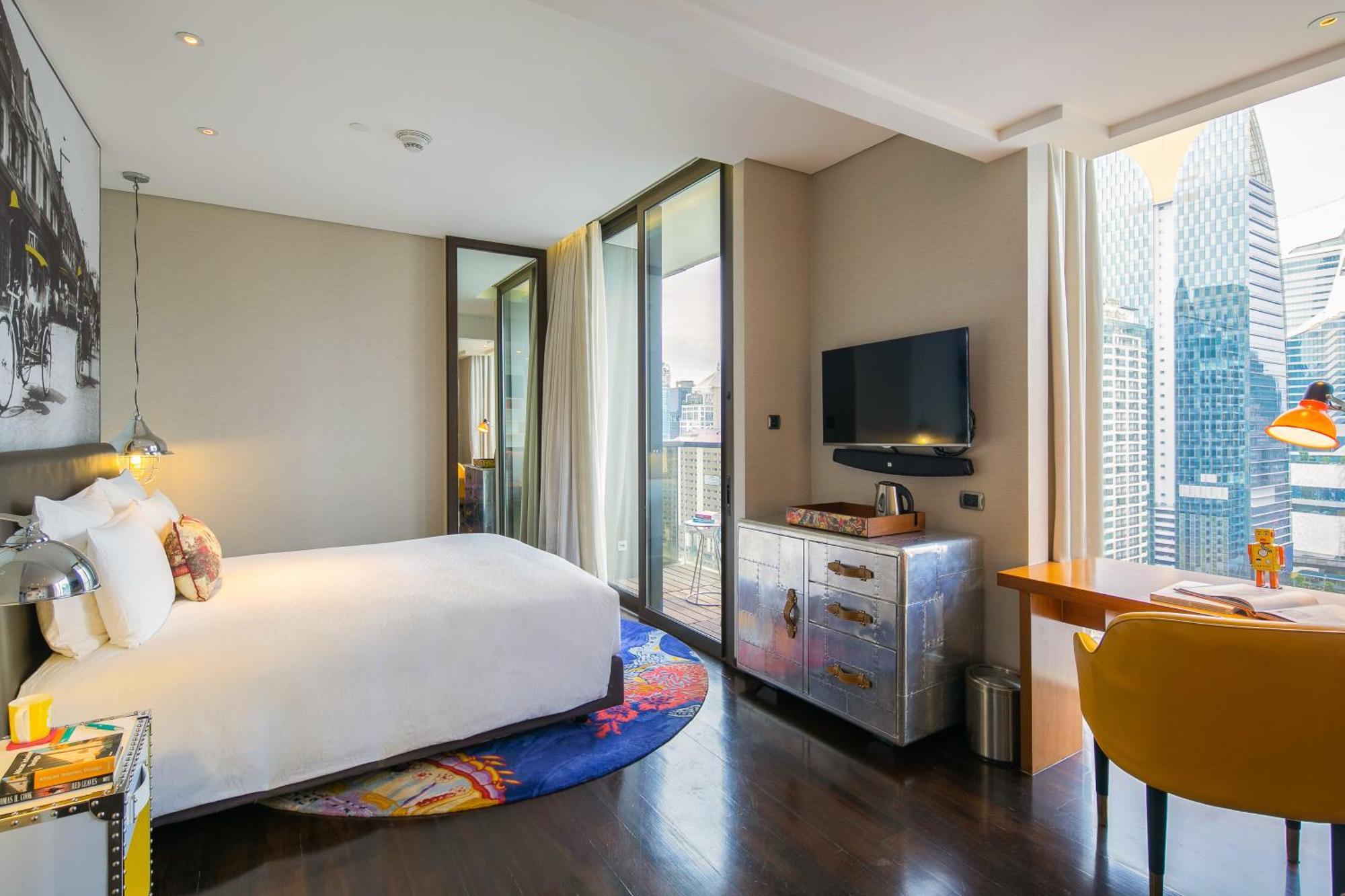 Hotel Indigo Bangkok Wireless Road By Ihg Екстериор снимка Deluxe Room