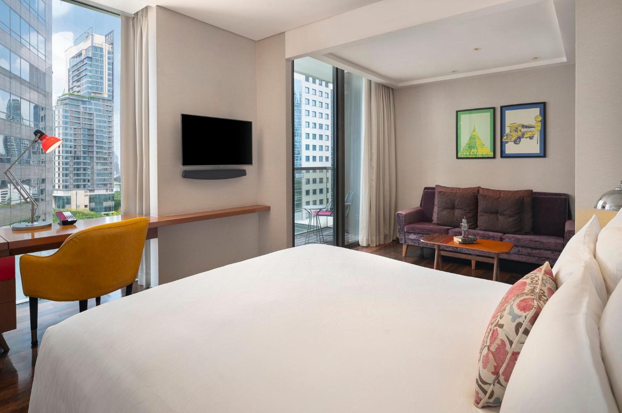 Hotel Indigo Bangkok Wireless Road By Ihg Екстериор снимка